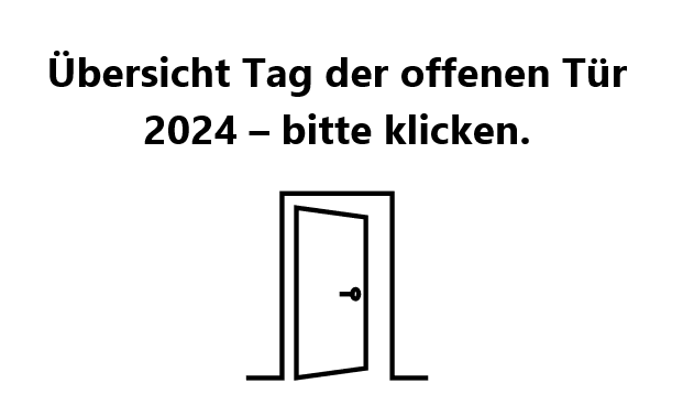 Übersicht Tag der offenen Tür
